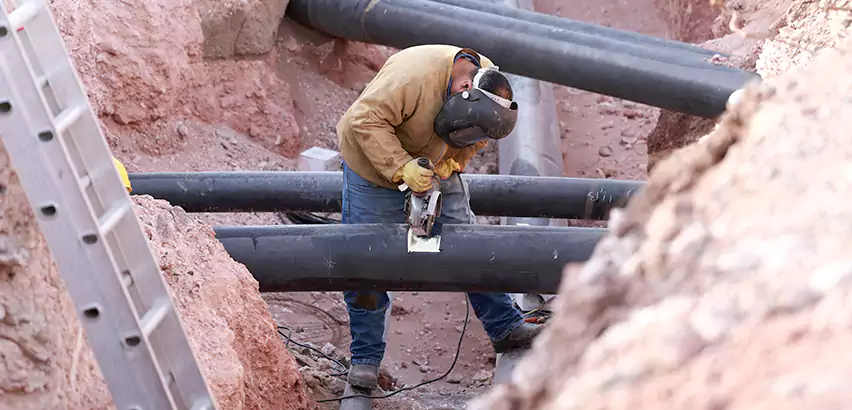 Cast Iron Sewer Pipe Replacement in Peabody