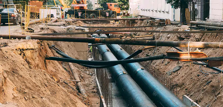 Underground Sprinkler Pipe Repair in Peabody, MA
